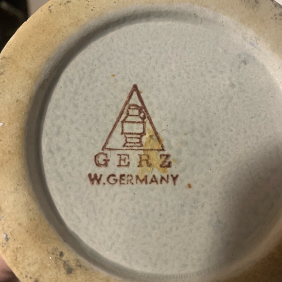 Vintage Gerz Beer Stein with Lid - Picture 10 of 10